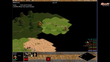 AOE | Thai Binh vs GameTV 6-6 (may TBL) C4.3