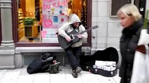 Street guitar singer [incredible voice]