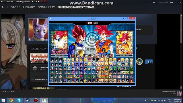 DragonBall Heroes SSJ God Goku & Vegeta VS SSJ God Goku & Beerus