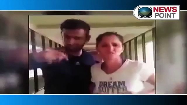 Shoaib Malik And Sania Mirza Dubsmash video Dancing With Pakistani Cricketers Newspoint TV