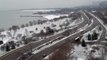 2012 Chicago Snowstorm -Lake Shore Drive - time lapse