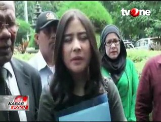 Datangi Polda, Prilly Latuconsina Bawa Bukti Tes Keperawanan