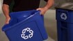 Contenedores de basura para reciclaje, botes, cestos de basura para reciclaje