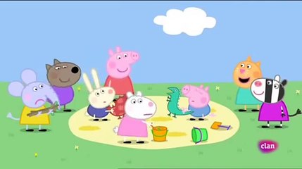 Peppa pig Castellano Temporada 4x34   El arenero