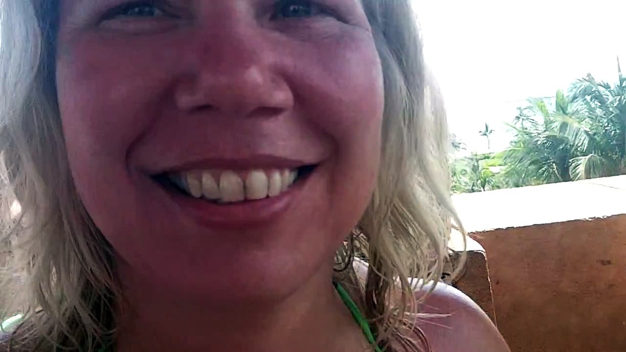 The "Leap Of Faith" water slide at Atlantis Resort. Paradise Island, Bahamas