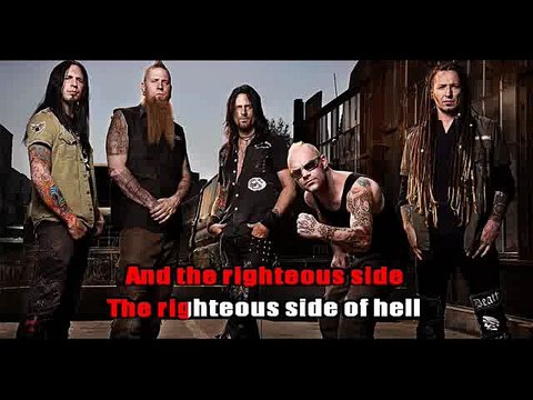 KARAOKE FIVE FINGER DEATH PUNCH - Wrong side of heaven