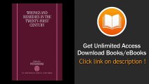 [Download PDF] Wrongs and Remedies in the Twenty-First Century