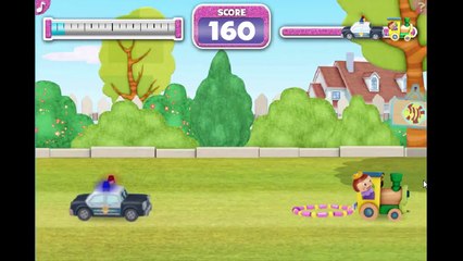Disney Jr Doc McStuffins Officer Pete's Hot Pursuit Cartoon Animation Game Play Walkthroug