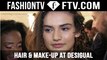 Hair & Makeup Trends Desigual F/W 15-16 | New York Fashion Week NYFW | FashionTV