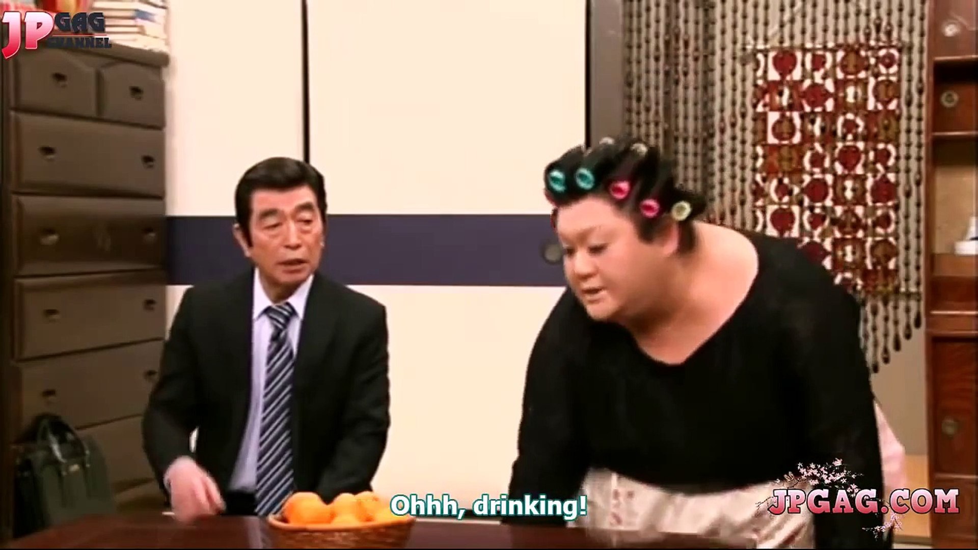 Ken Shimura Show Part 6 Japanese Crazy Prank Show My Chobby Sumo Wife Engsub