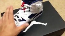 wholesale aaa replicas Air Jordan Retro VI 6 Olympic Colorway online to review for sale to video