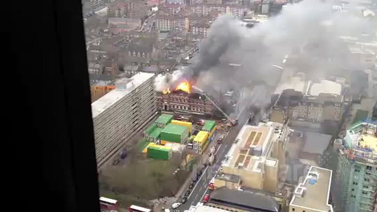 Newington Library Fire