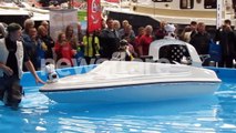 Duma The wakeboarding, boat driving dog.
