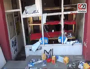 Şırnak'ta bombalı saldırının izleri