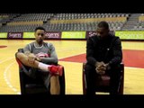 Elan Chalon - Orléans -  Intervew Jordan Aboudou -AJ Slaughter