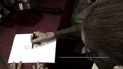 Veteran Cartoonist R K Laxman last Sketch of Common Man