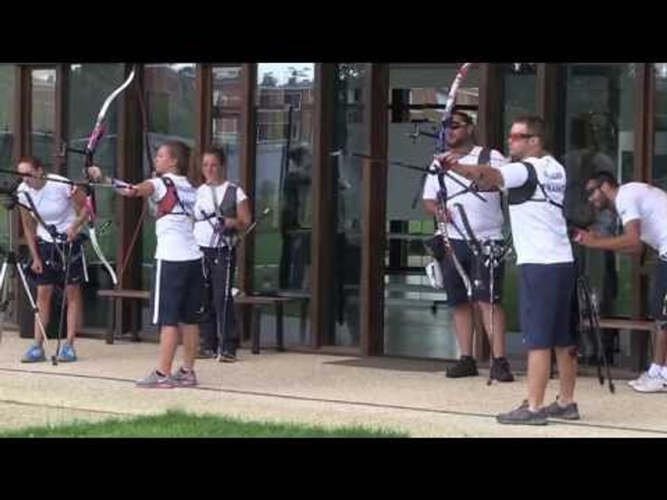 Copenhague 2015 : Portrait de l'équipe de France arc classique de Tir à l'Arc