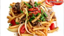 VIETNAMESE STYLE PASTA - Nui Xào Bò