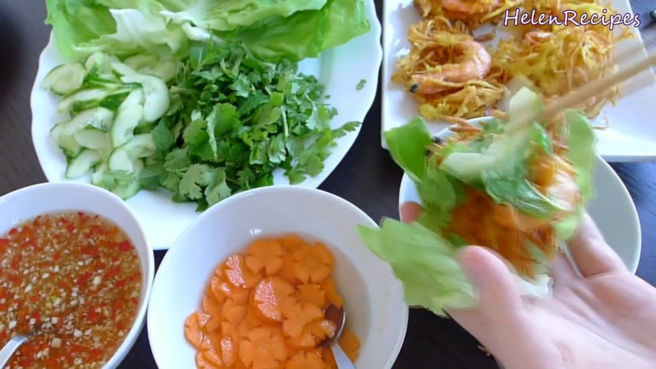 Bánh Tôm - Shrimp and Sweet Potato Fritter Recipe