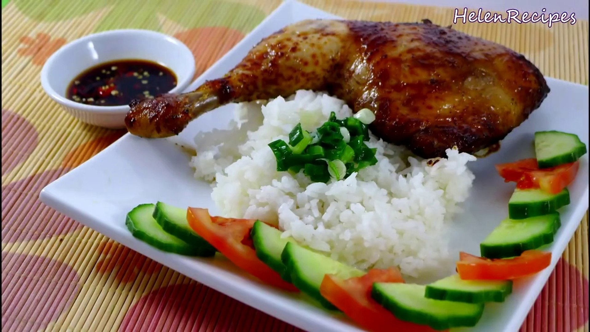 Vietnamese Roasted Chicken Ga Roti Video Dailymotion