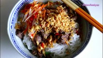 Vietnamese Beef Noodle Salad (Bun Bo Nam Bo / Bun Bo Xao)