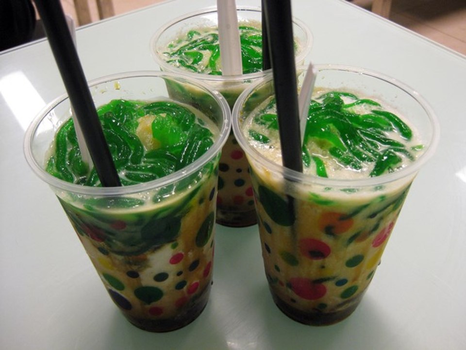 Worm-like Jelly Drink - Cendol / Che Banh Lot / Lod Chong