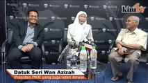 Kak Wan pada isteri Muhyiddin: Nasib kita serupa tapi berbeza