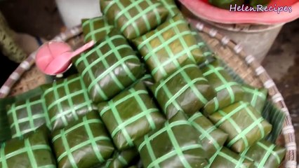 Bánh Tét - Vietnamese Cylindrical Sticky Rice Cake