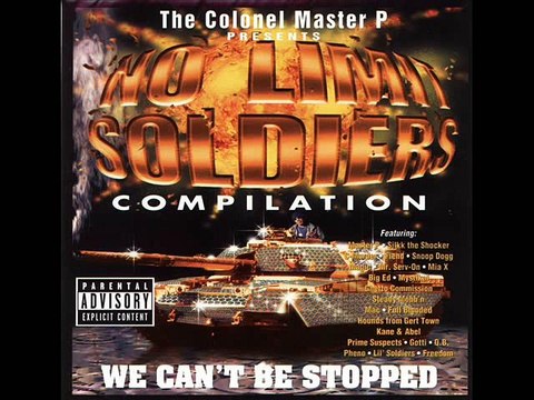 Master P ''No Limit Soldiers II'' feat. C-Murder, Fiend, Magic, Mia X, Big Ed, Silkk
