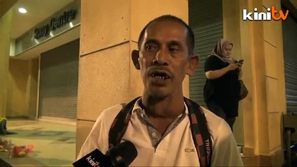 Homeless man: Gov't has been denying us help