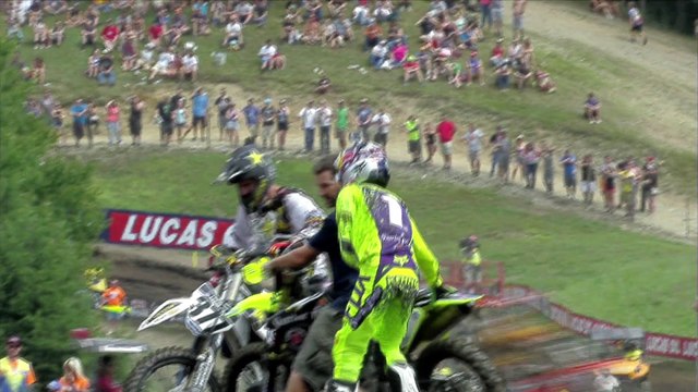AMA Motocross US : 10ème étape - Unadilla : Christophe Pourcel chute mais se relève