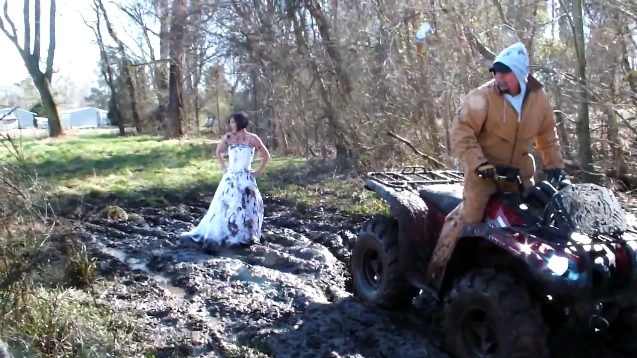 Muddy Wedding Dress