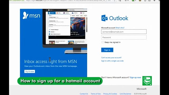 MSN aç - MSN kaydol - MSN kur
