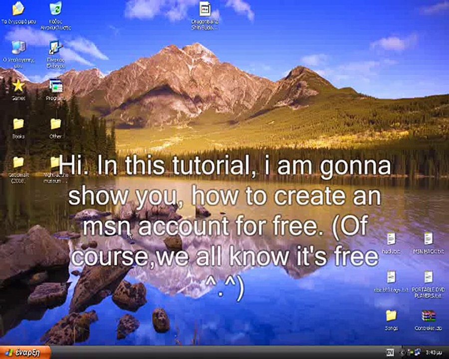 MSN üyelik - Hotmail Üyelik