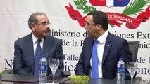 Presidente Danilo Medina conoce detalles Plan de Relanzamiento Política Exterior