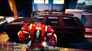 GTA V PC - Mini Hulkbuster armor - IronmanV script mod