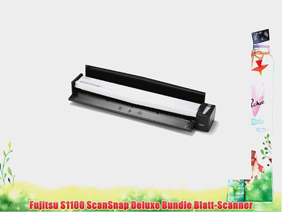 Fujitsu S1100 ScanSnap Deluxe Bundle Blatt-Scanner