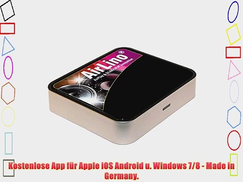 LinTech AirLino WLAN Musik Receiver f?r AirPlay / DLNA / UPnP / Wi-Fi der HiFi Empf?nger f?r