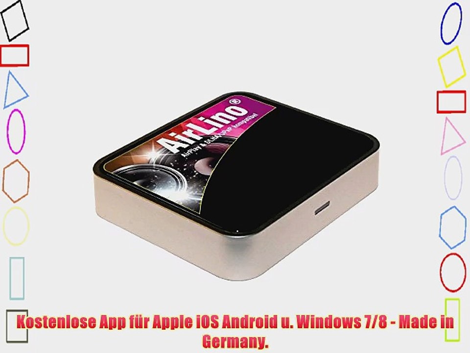 LinTech AirLino WLAN Musik Receiver f?r AirPlay / DLNA / UPnP / Wi-Fi der HiFi Empf?nger f?r