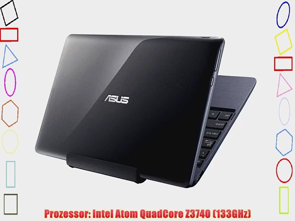 Asus Transformer Book T100TA 25.65 cm (10.1 Zoll) Convertible Tablet PC (Intel Atom Quadcore