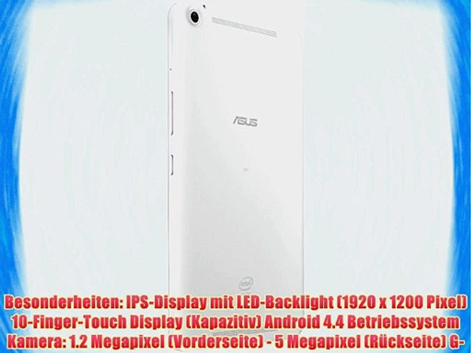 Asus ME581C-1B001A 203 cm (8 Zoll HD) Tablet-PC (Intel Atom Z3560 18GHz 2GB RAM 16GB interner