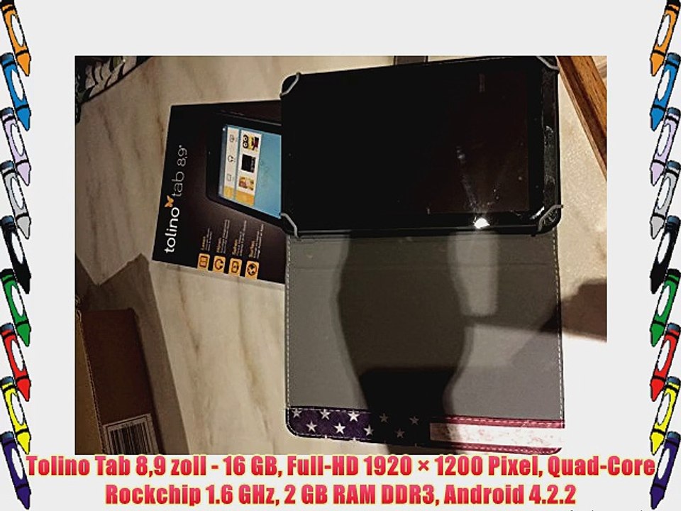 Tolino Tab 89 zoll - 16 GB Full-HD 1920 ? 1200 Pixel Quad-Core Rockchip 1.6 GHz 2 GB RAM DDR3