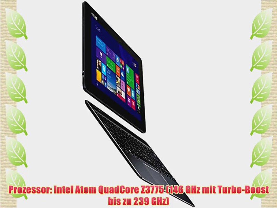 Asus T100CHI-FG001B 256 cm (101 Zoll) Convertible Tablet-PC (Intel Atom Z3775 14GHz 2GB RAM
