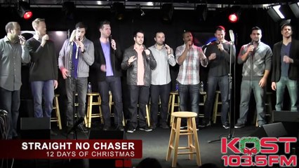 Straight No Chaser "12 Days Of Christmas" Live In-Studio Acapella