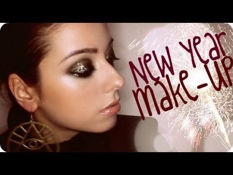 Trucco per capodanno super glitteroso !
