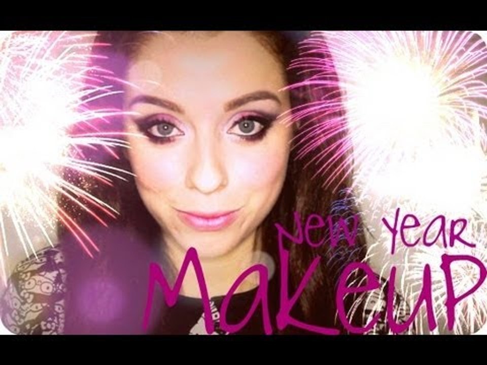 Make-up di Capodanno fucsia e argento!