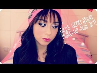 GIRL'S GENERATION Make-up + Nail art