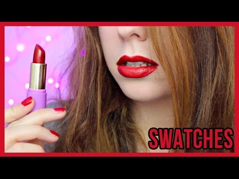 Dessert à Lèvres by Neve Cosmetics | SWATCHES!