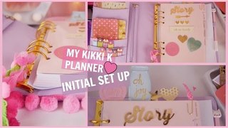 My KIKKI K Planner  ♥ Initial Set Up