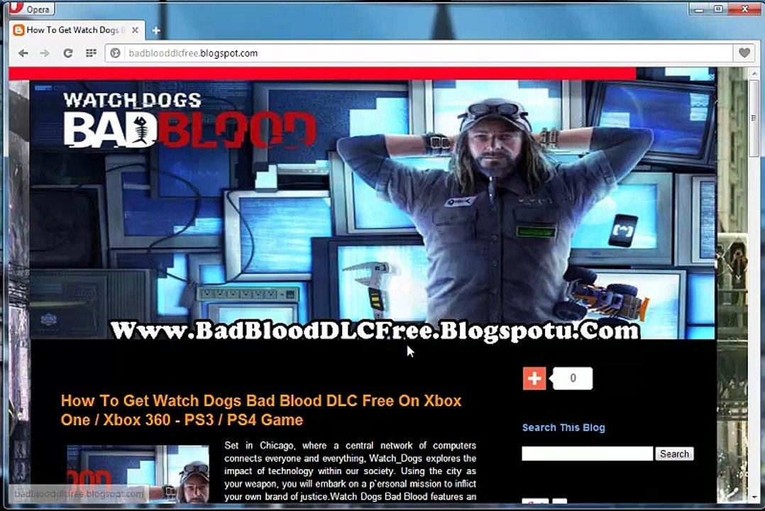 Watch Dogs Bad Blood DLC Free On Xbox 360 / Xbox One And PS3/ PS4 [ Download Tutorial]